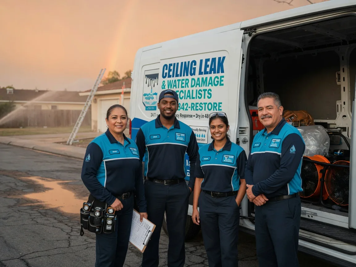 Ceiling Leak Cleanup company in Cygnet, OH