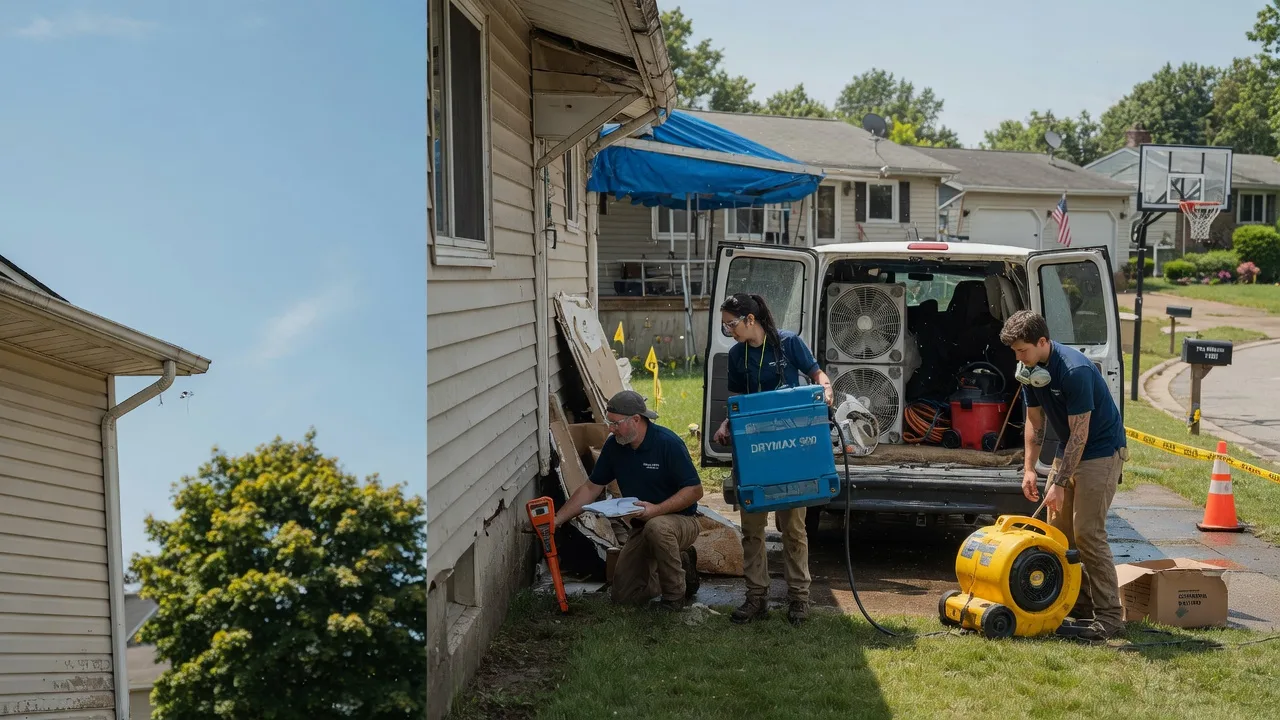 Ceiling Leak Cleanup in Cygnet, OH near me