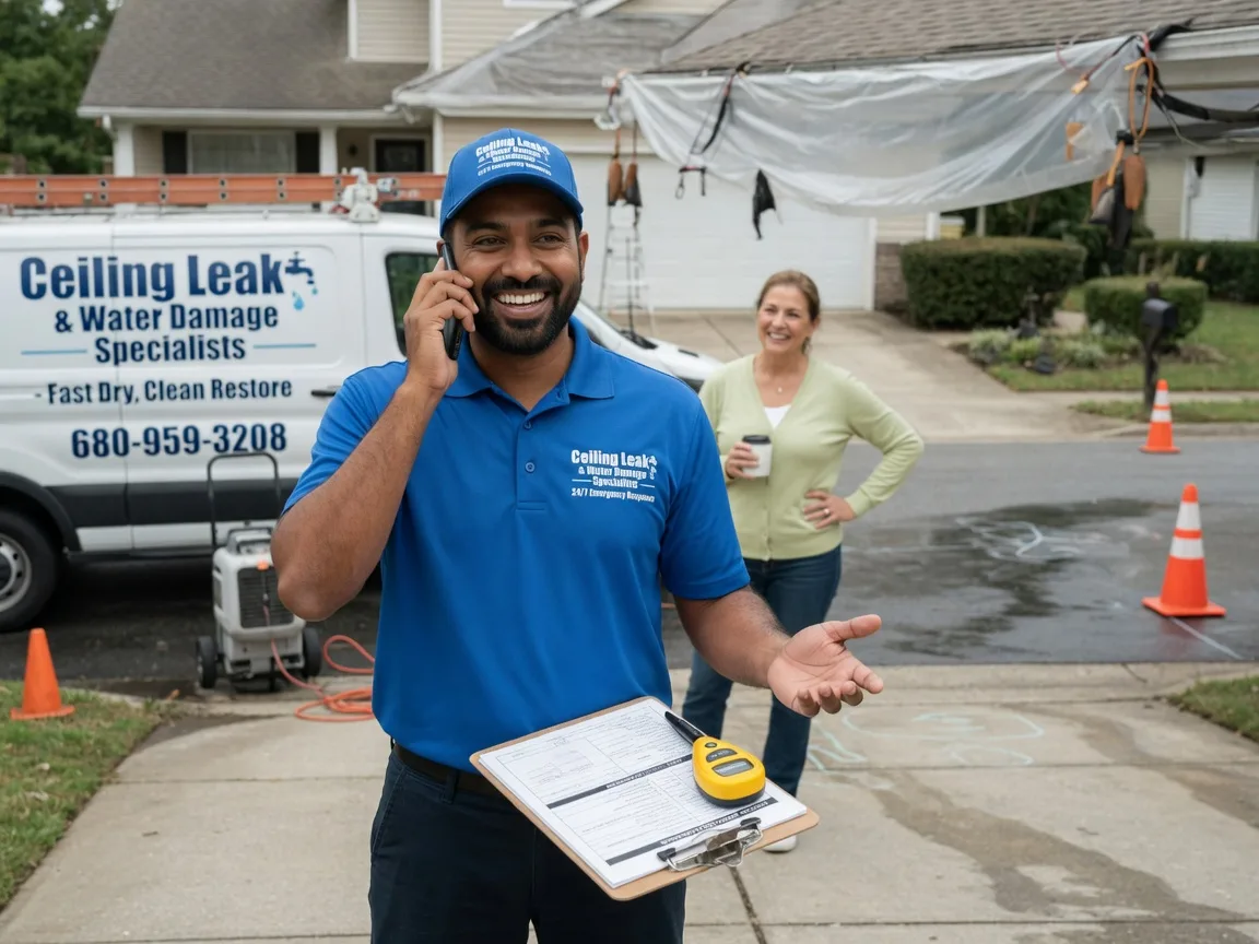 Ceiling Leak Cleanup Cygnet, OH FAQs